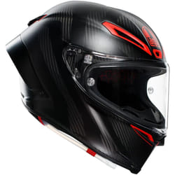 AGV Pista GP RR Intrepido Casco, nero-rosso, dimensione S per uomo