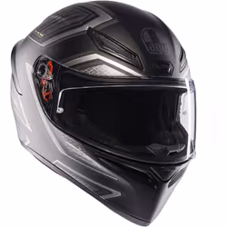 AGV K1-S Sling Casco, nero-grigio, dimensione XL per uomo