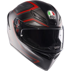 AGV K1-S Sling Casco, nero-rosso, dimensione XL per uomo