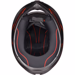 AGV K1-S Sling Casco, nero-rosso, dimensione XL per uomo
