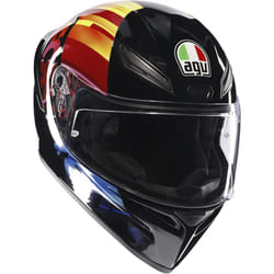 AGV K-1 S Pulse 46 Casco, multicolore, dimensione S