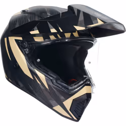 AGV AX-9 Steppa 06 Casco, nero-beige, dimensione XL per uomo