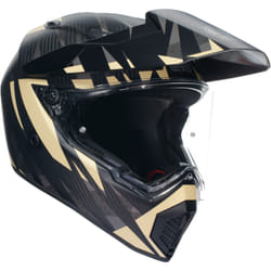 AGV AX-9 Steppa 06 Casco, nero-beige, dimensione XL per uomo