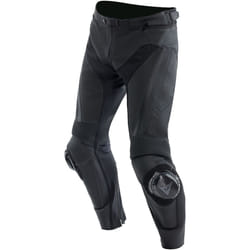 Dainese Delta 4 Pantaloni in pelle da moto traforati, nero, dimensione 3XL per uomo