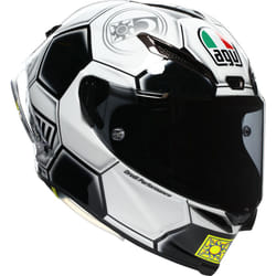 AGV Pista GP RR Catalunya 2008 Casco, nero-bianco, dimensione S per uomo