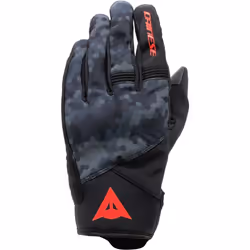 Dainese Intrepyd Camo Guanti da moto, nero-grigio, dimensione M per uomo