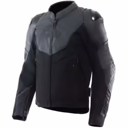 Dainese Iperattiva Giacca da moto in pelle/tessuto, nero, dimensione 46 per uomo - Vista aggiuntiva 2