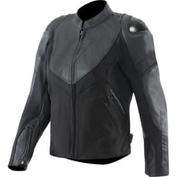 Dainese Iperattiva Giacca da moto da donna in pelle/tessuto, nero, dimensione 44 per donne