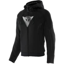 Dainese Daemon-X Safety Felpa con cappuccio e zip da moto da donna, nero, dimensione 40 per donne