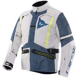 Dainese Sterrato Giacca tessile da moto, grigio-blu, dimensione 56 per uomo