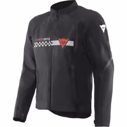 Dainese Herosphere Air Racing Giacca tessile da moto, nero, dimensione 50 per uomo