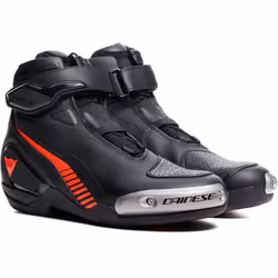 Dainese Superya Scarpe da moto, nero-rosso, dimensione 40 per uomo