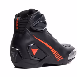 Dainese Superya Scarpe da moto, nero-rosso, dimensione 40 per uomo