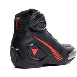 Dainese Superya Scarpe da moto, nero-rosso, dimensione 41 per uomo