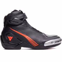 Dainese Superya Scarpe da moto, nero-rosso, dimensione 41 per uomo
