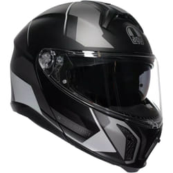 AGV Tourmodular Perception Casco, nero-argento, dimensione M per uomo