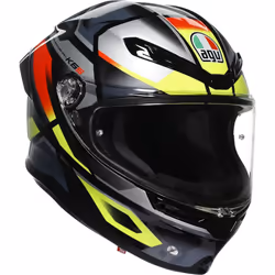 AGV K6 S Erazer Casco, grigio-giallo, dimensione 2XL per uomo - Vista aggiuntiva 2