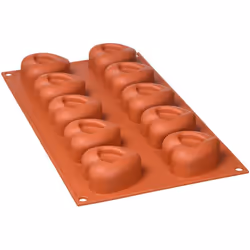 Descrizione Sf088 savarin cuori medi - stampo in silicone 48 x 54 h 27 mm. Resistente a temperature comprese tra - 60c e 230c ...