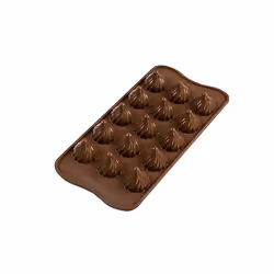Silikomart Scg47 Choco Flame stampo per cioccolatini e caramelle Silicone Marrone - Vista aggiuntiva 4