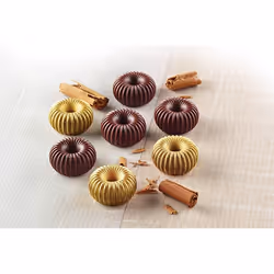 Silikomart Scg49 Choco Crown stampo per cioccolatini e caramelle Silicone Marrone - Vista aggiuntiva 5