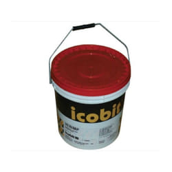 Fraschetti - Guaina liquida icobit verimp impermeabilizzante per coperture, 1 kg, colore rosso, frs 008200