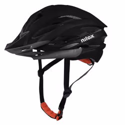 Nilox NXHELMETADULT, Nero, Casco, Unisex, Adulto, E-bike, Scooter elettrico, Monopattino, 200 mm