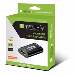 Techly Ripetitore di Segnale HDMI 2.0 4K UHD 3D fino a 40m