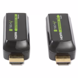 Techly IDATA EXT-E70S moltiplicatore AV Trasmettitore e ricevitore AV Nero - Vista aggiuntiva 5