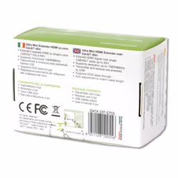 Techly IDATA EXT-E70S moltiplicatore AV Trasmettitore e ricevitore AV Nero - Vista aggiuntiva 7