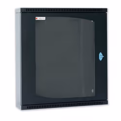 Techly Armadio Rack 19" Flat a muro p.15cm 6 unità sezione unica Grigio