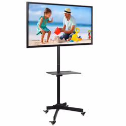 Techly Supporto a Pavimento con Mensola Trolley TV LCD/LED/Plasma 23"-55" - Vista aggiuntiva 6