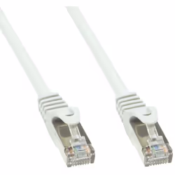 Techly Cavo di rete Patch in rame Cat.6 Bianco SFTP LSZH 3m
