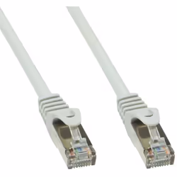 Techly Cavo di rete Patch in rame Cat.6 Grigio SFTP LSZH 5m