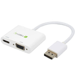 Techly Adattatore DisplayPort ad HDMI/VGA