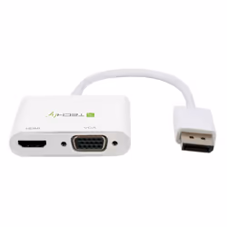Techly Adattatore DisplayPort ad HDMI/VGA