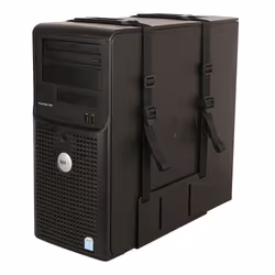 Techly ICA-CS 62 supporto per CPU Supporto per CPU da tavolo Nero - Vista aggiuntiva 5