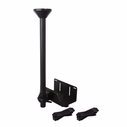 Techly ICA-CS 63, Supporto per CPU da tavolo, Desktop, 20 kg, Nero, Acciaio, Verticale