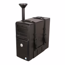 Techly ICA-CS 63 supporto per CPU Supporto per CPU da tavolo Nero - Vista aggiuntiva 7