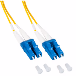 Techly ILWL OS212-LCLC-100T cavo InfiniBand e in fibra ottica 10 m LC Giallo