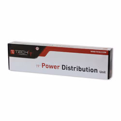 Techly I-CASE STRIP-16V unità di distribuzione dell'energia (PDU) 6 presa(e) AC 1.5U Nero, Argento