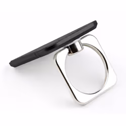 Techly I-SMART-RINGB supporto per personal communication Telefono cellulare/smartphone Nero