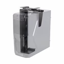 Techly ICA-CS 66, Porta CPU sotto scrivania, 10 kg, Nero, Metallo, 175 mm, 3,23 kg