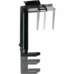 Techly ICA-CS 66 supporto per CPU Porta CPU sotto scrivania Nero - Vista aggiuntiva 5