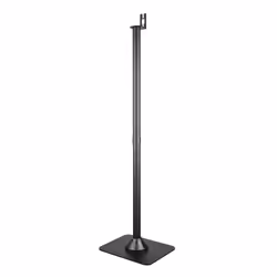 Techly Supporto da Pavimento per Diffusore Sonos Play 1 nero, Pavimento, Acciaio, Nero, Pavimento, 1017 mm, 300 mm