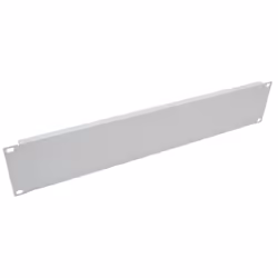 Techly I-CASE BLANK-2ETG, Pannello cieco, Grigio, Metallo, 2U, 21", 708 g