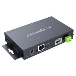Techly IDATA HDMI-MX383 moltiplicatore AV Trasmettitore di rete Nero