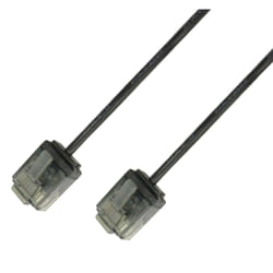 Techly Cavo patch UTP Cat6 SLIM 1.5mt nero