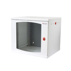 Techly Network rack 19" 16U prof.500 bianco