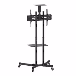 Techly Trolley da Pavimento con Mensola per TV LCD/LED/Plasma 37-70" - Vista aggiuntiva 5