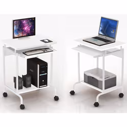 Techly ICA-TB S005W scrivania per computer Bianco - Vista aggiuntiva 4